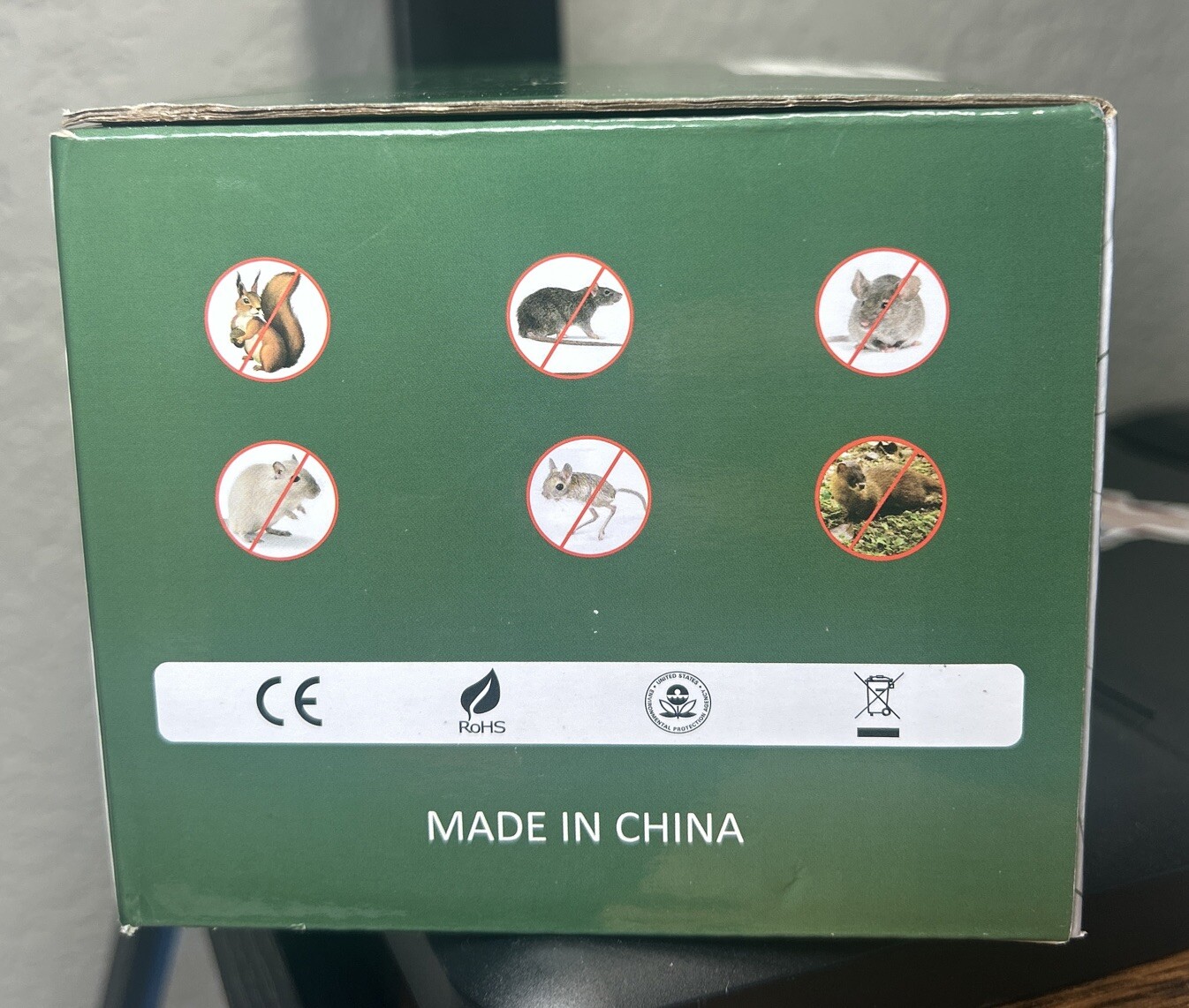 Mouse Extermination Ultrasonic Pest Exterminator Powerful Mouse Repellent New