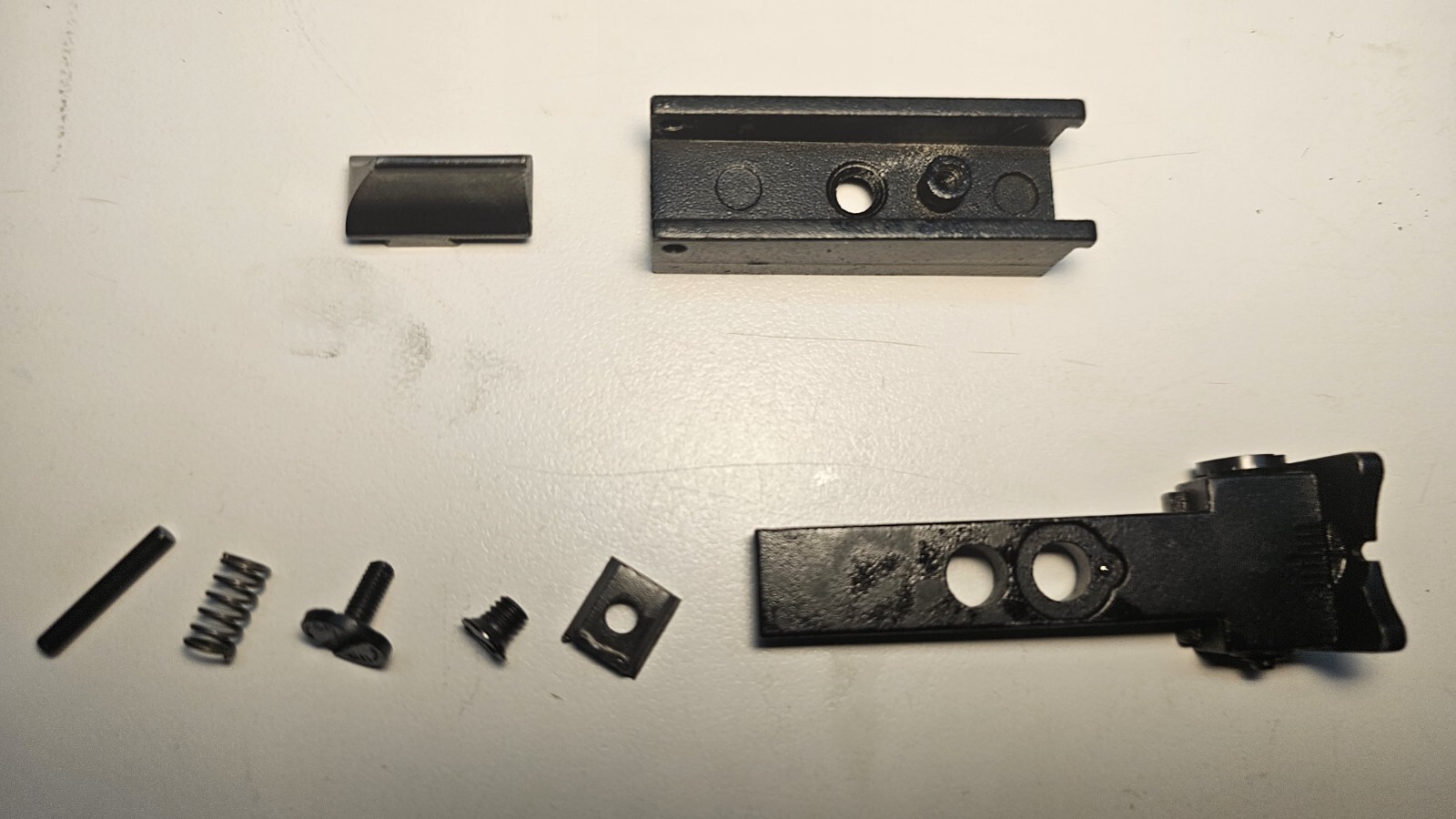 CVA Hawken Sidelock Muzzleloader Rifle Sight Set With Screw (N)