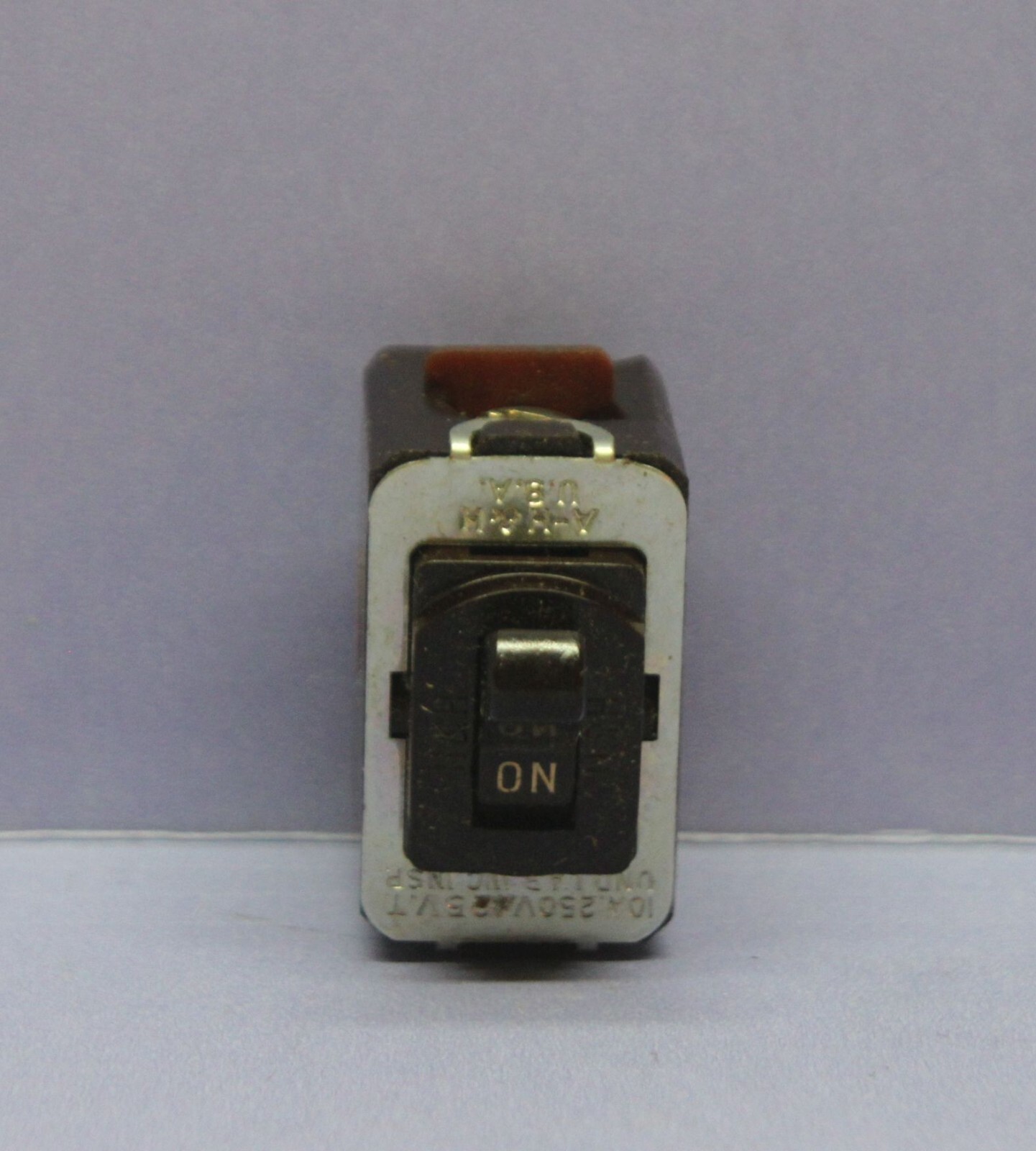 Vintage Despard Interchangeable Toggle Light Switch, Double-Pole DPST, Brown H&H