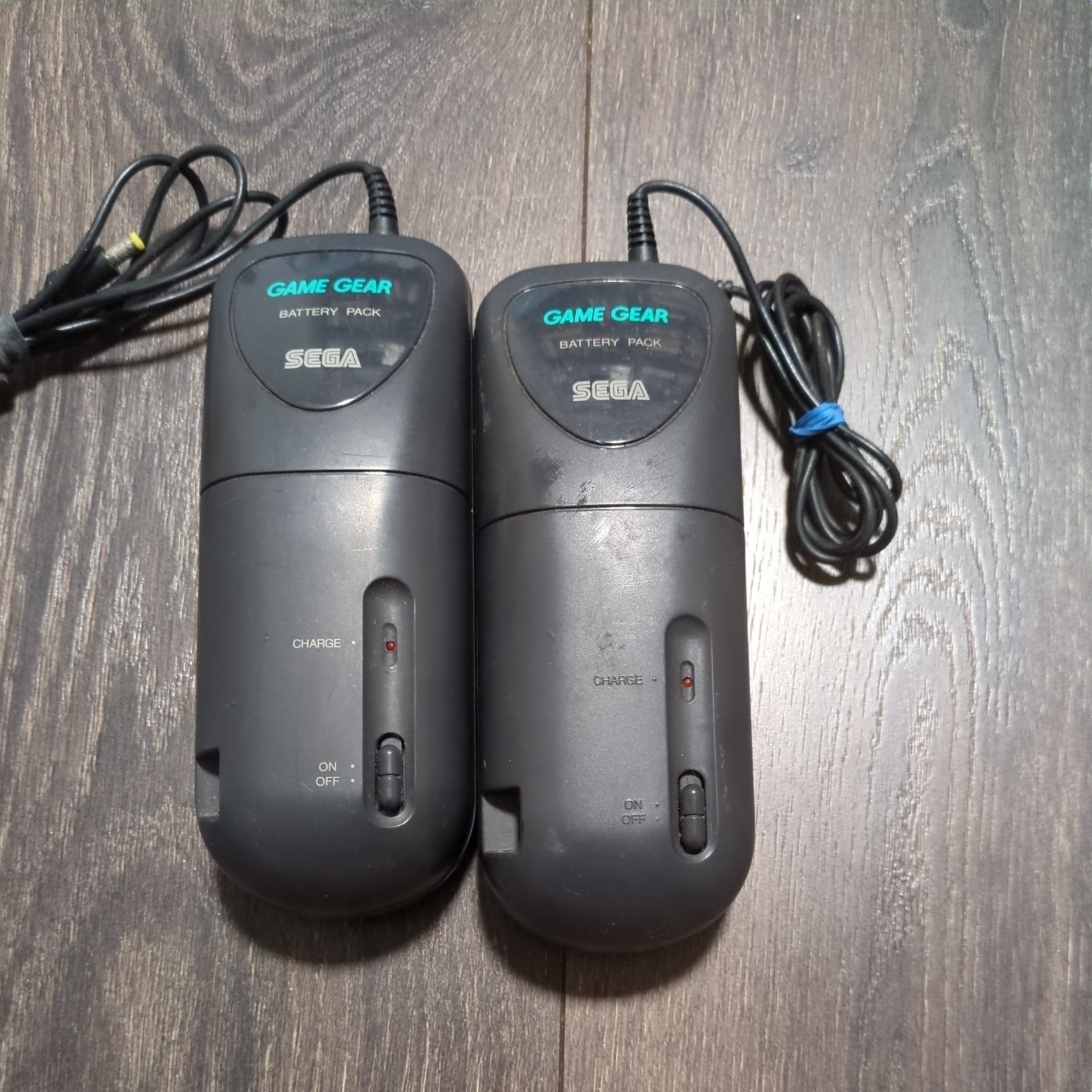 2x SEGA Game Gear Rechargeable Battery Pack for Handheld Console UNTESTED