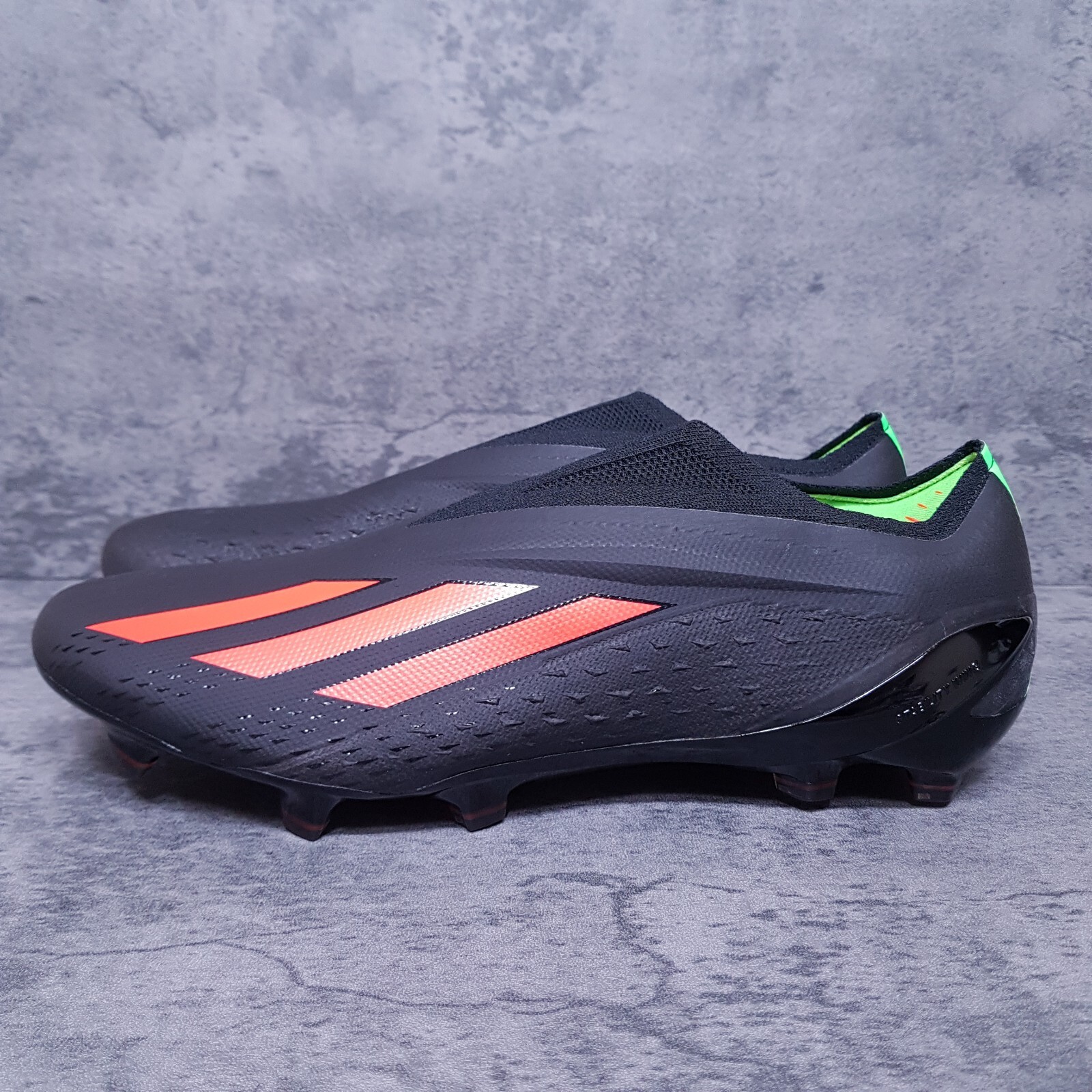 ADIDAS X Speedportal+ FG Soccer Cleats Mens Size 12 Black Orange Green