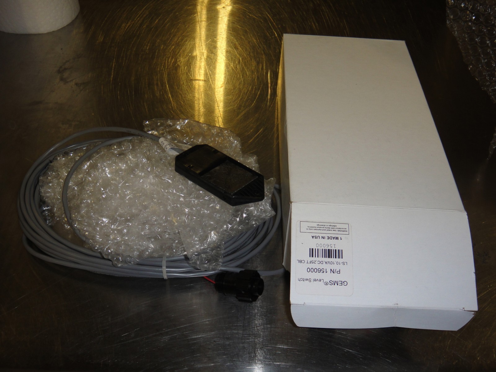 GEMS 156000 Level Switch open box new pictured