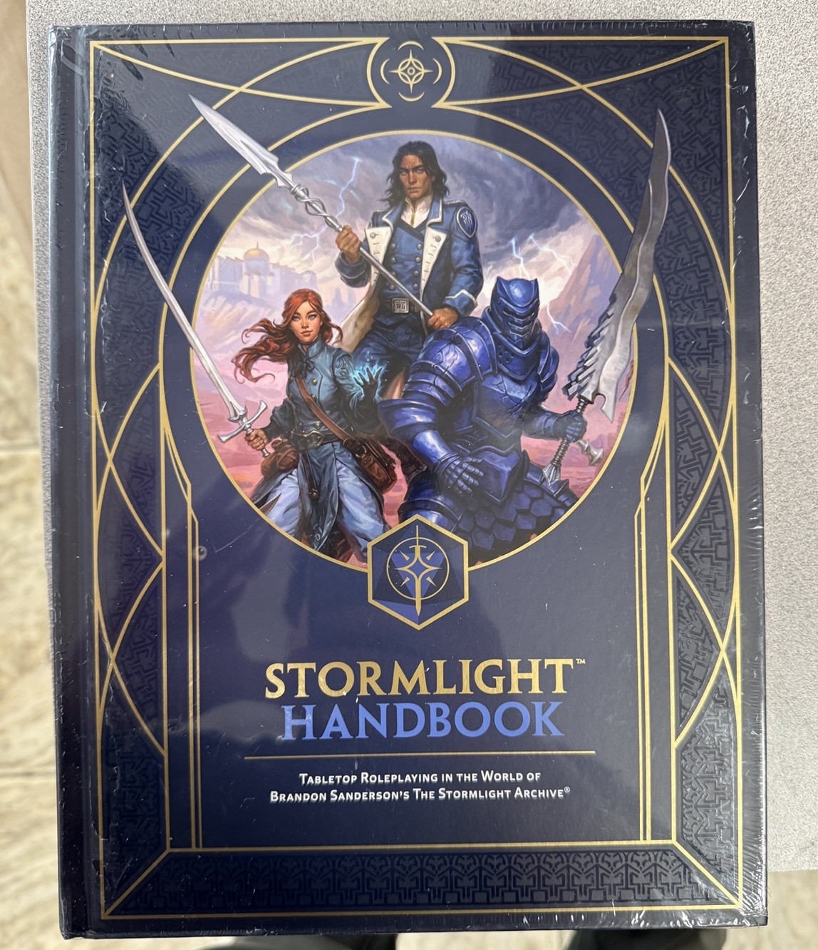 Brandon Sanderson Cosmere RPG Stormlight Bundle Sealed Books Dice Deck NEW