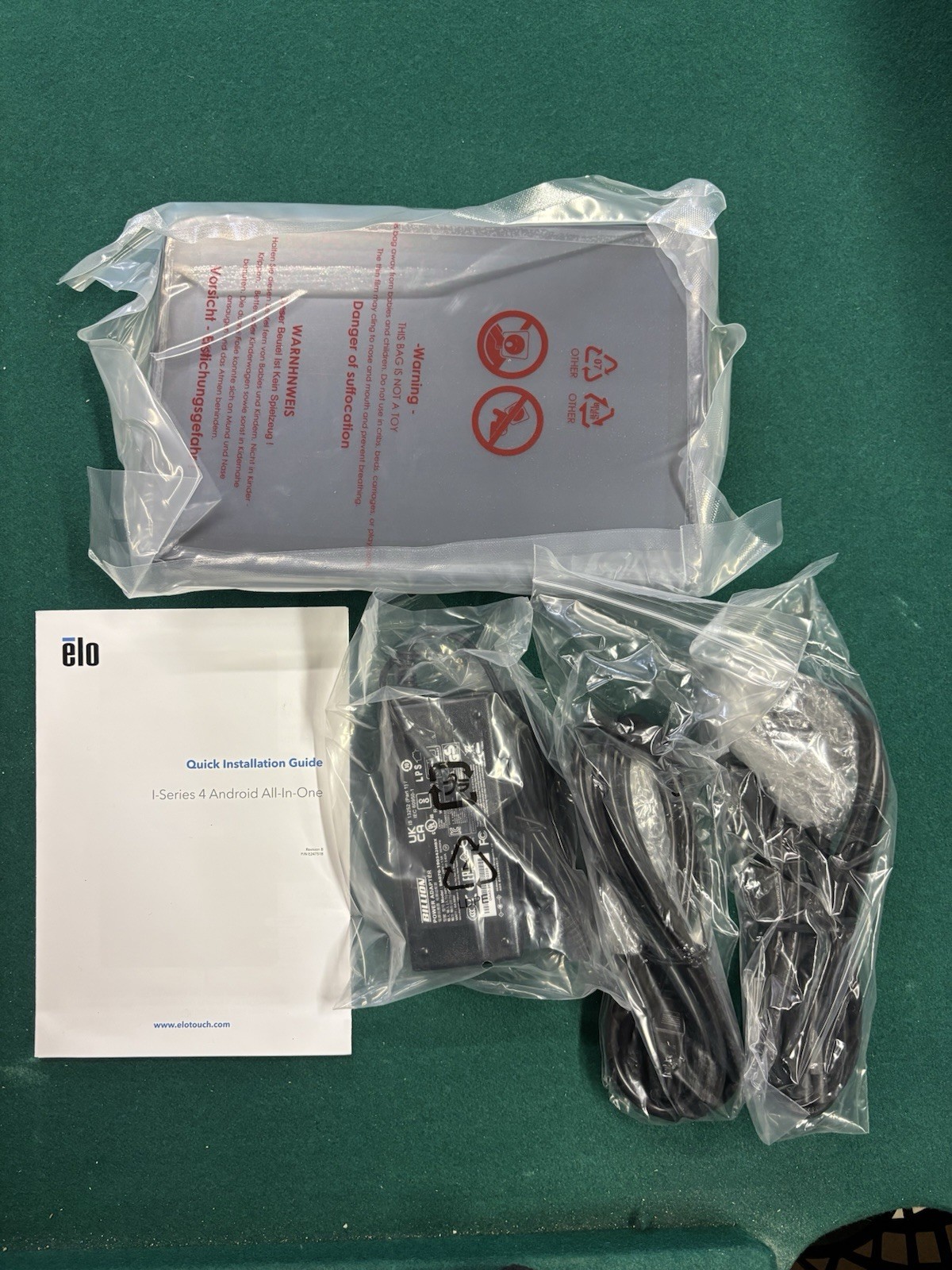 Elo I-Series 4 Android All-in-One (Part Number E247518)