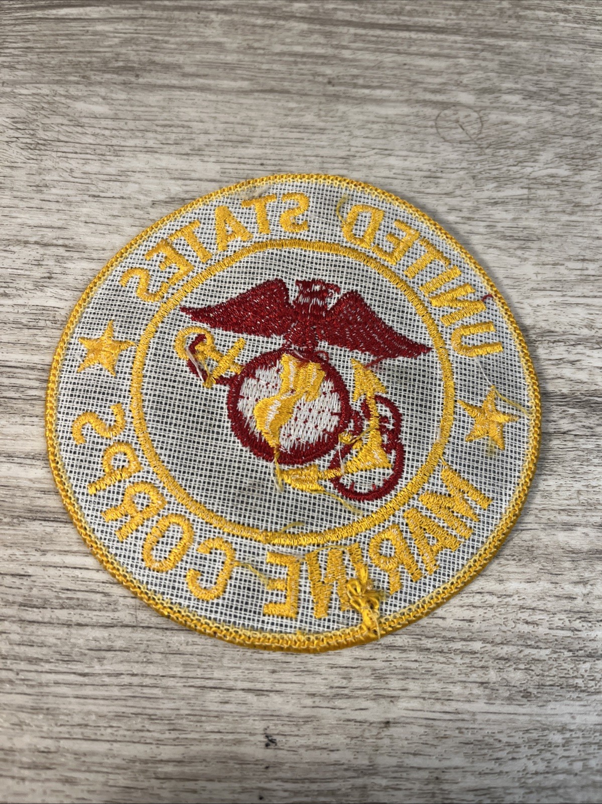 US MARINE CORPS USMC 4 INCH ROUND PATCH 4" Round NEW