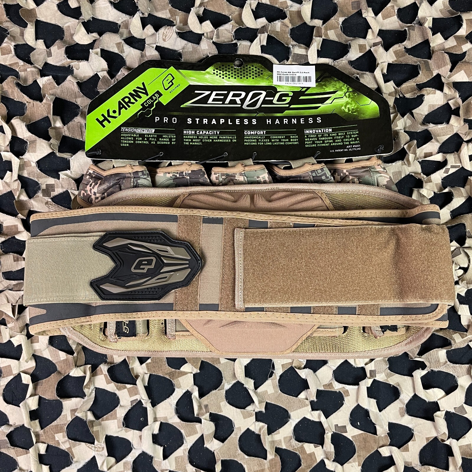 NEW Planet Eclipse Zero-G 2.0 5+4+4 Paintball Harness - HDE Earth
