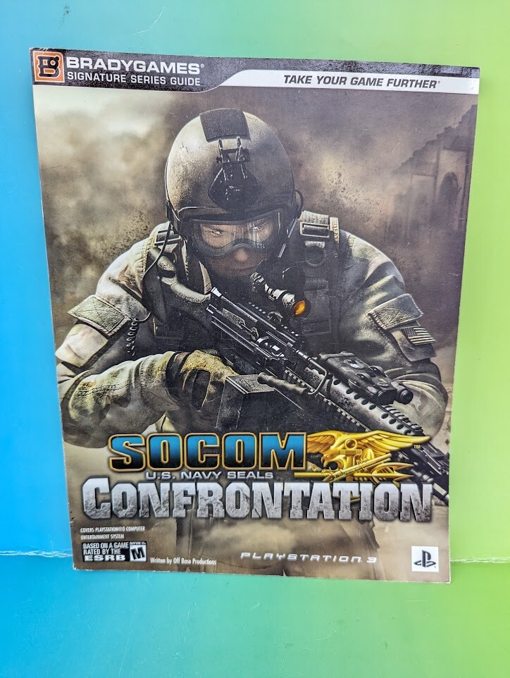 SOCOM U.S. Navy SEALs: Confrontation Official Strategy Guide Brady PS3