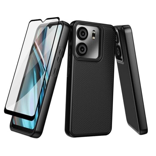 for BLU View 5 B160V Case, BLU View 5 Phone Case, Non-slip Texture & Black