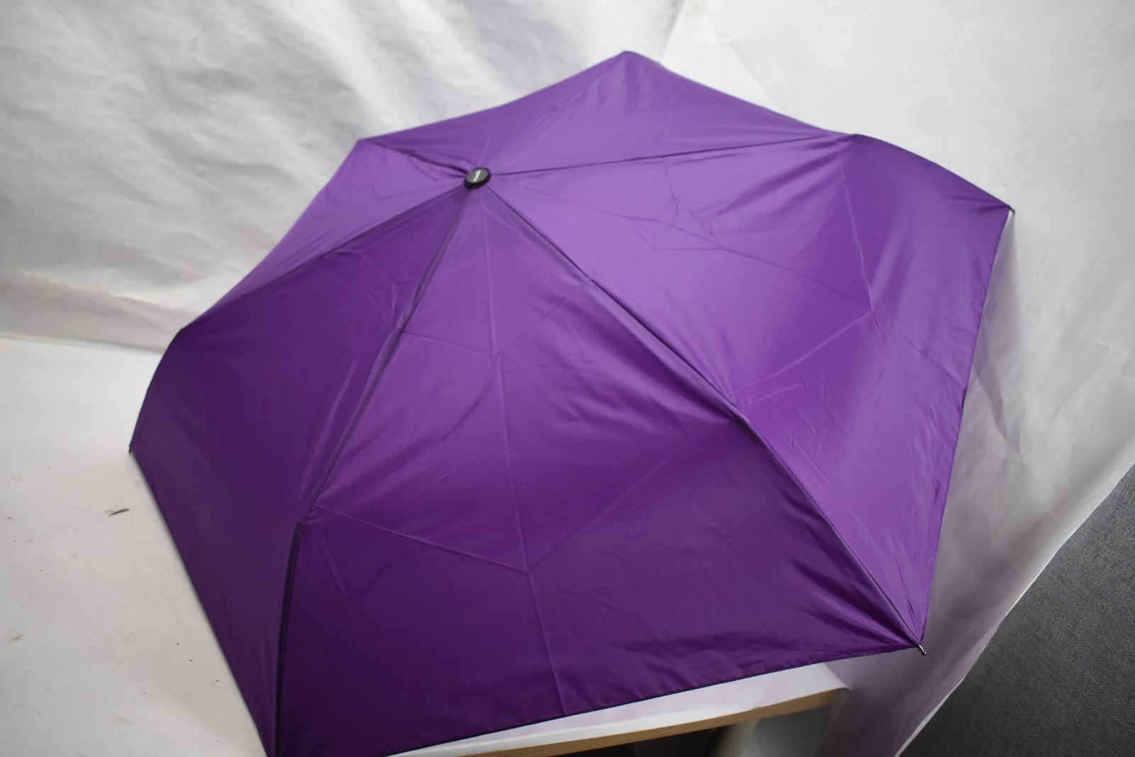 ShedRain Rain Essentials Auto Open Compact Automatic Umbrella Hyacinth Purple