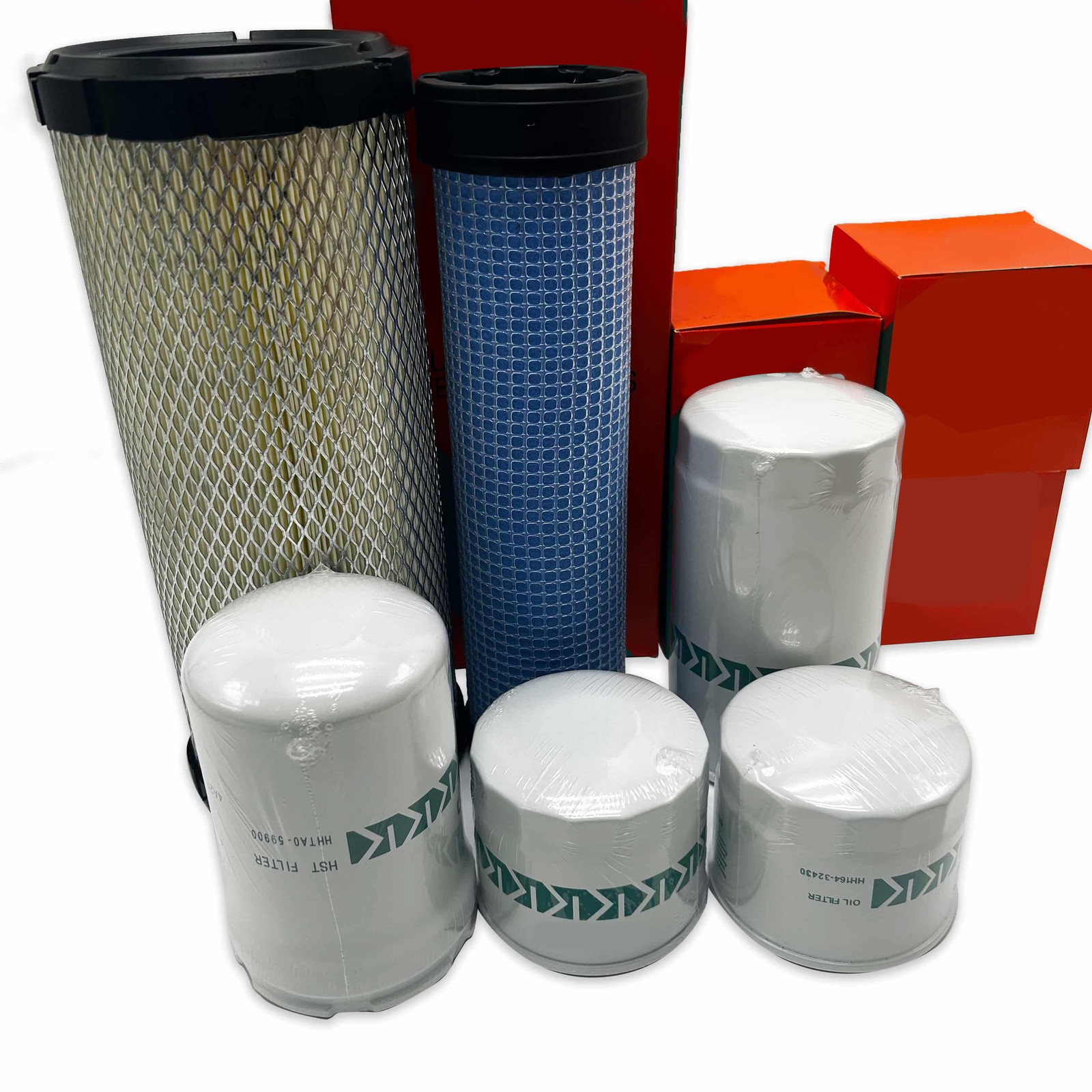 Complete Filter Service Kit for KUBOTA L4701 HST L4701HST