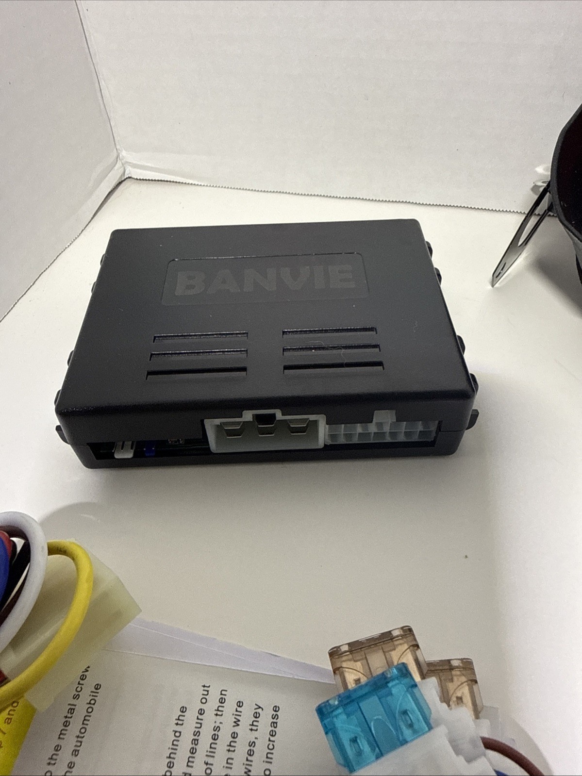 Banvie Car Alarm Engine Start System With Keyless Entry Open Box/Never Used