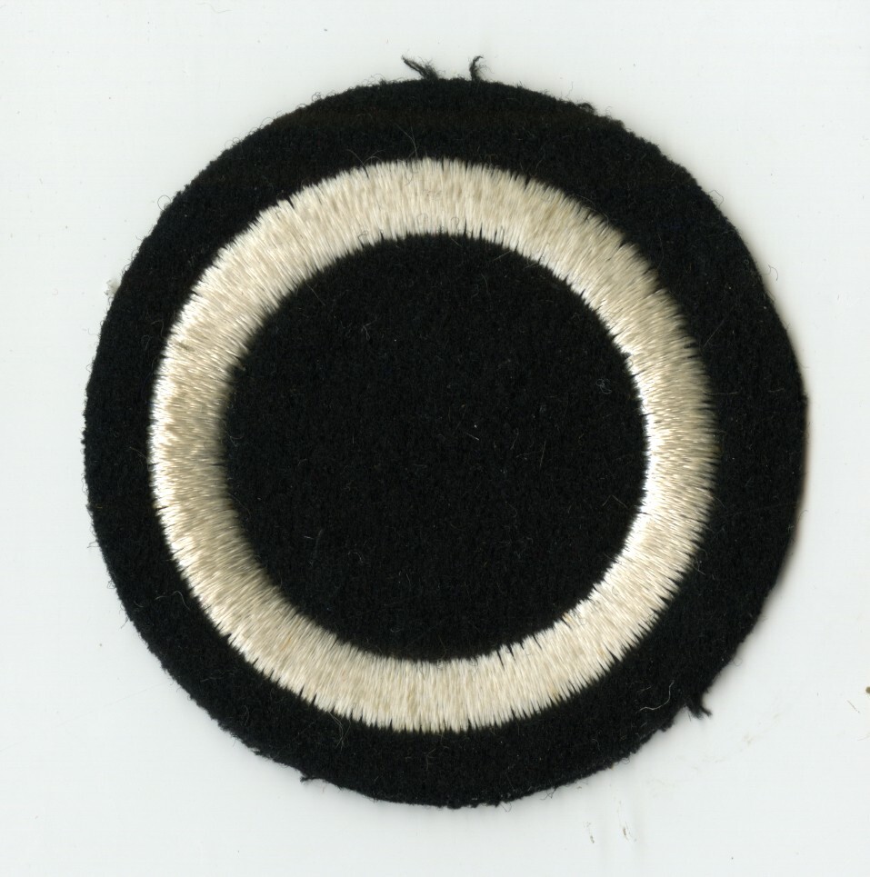 I Corps White Back Embroidered on Felt WWII Vintage New Guinea Pacific