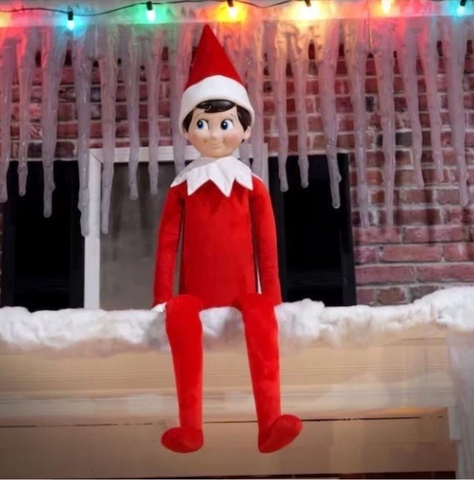 5 FT POSEABLE ELF ON THE SHELF CHRISTMAS DECORATION