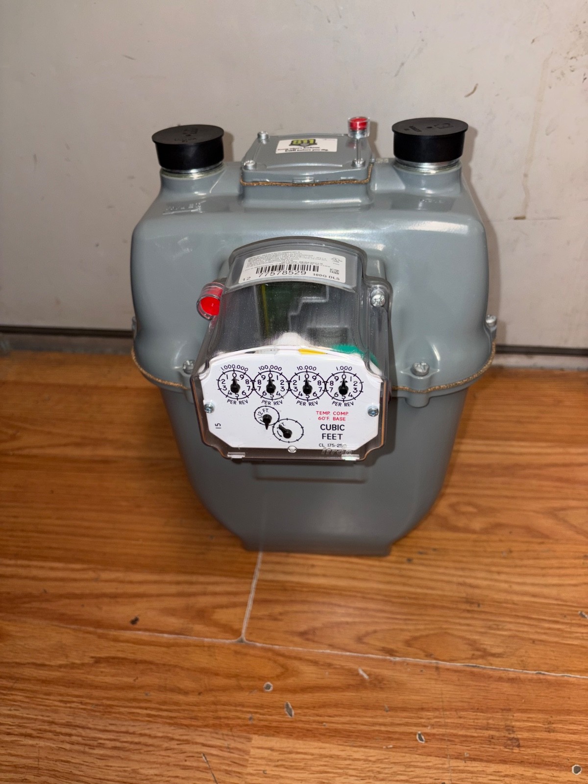 New Sensus R-275 Residential Gas Meter S21