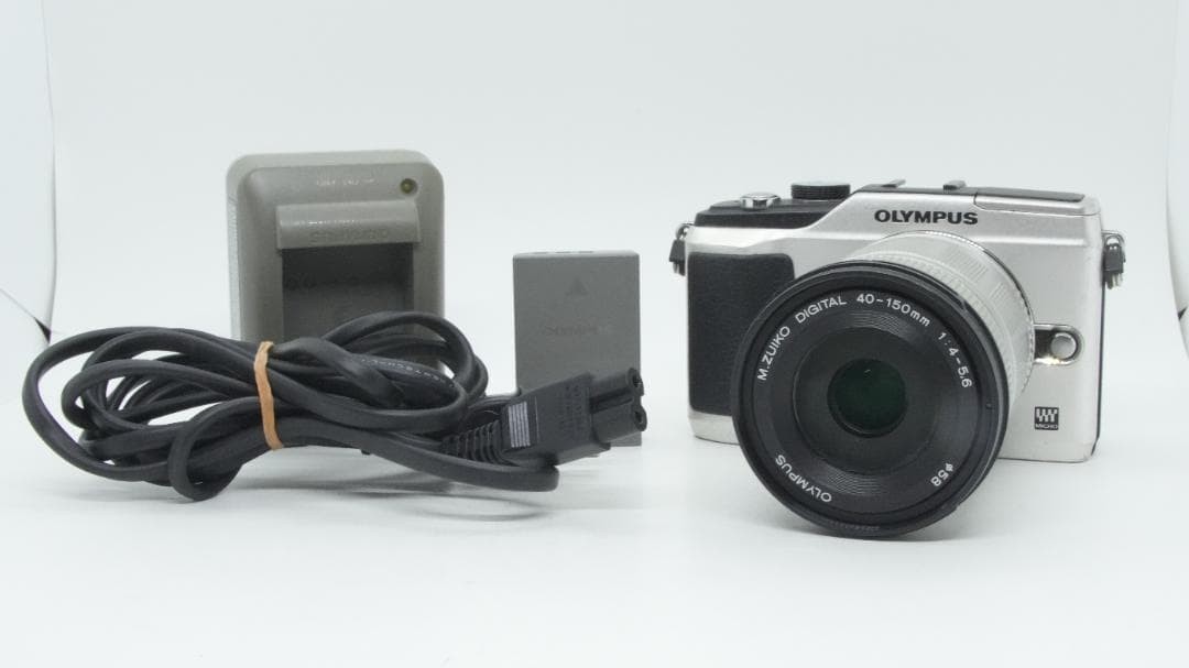 OLYMPUS PEN E-PL2 Silver Digital Camera + 14-42mm Lens Tested Import From Japan