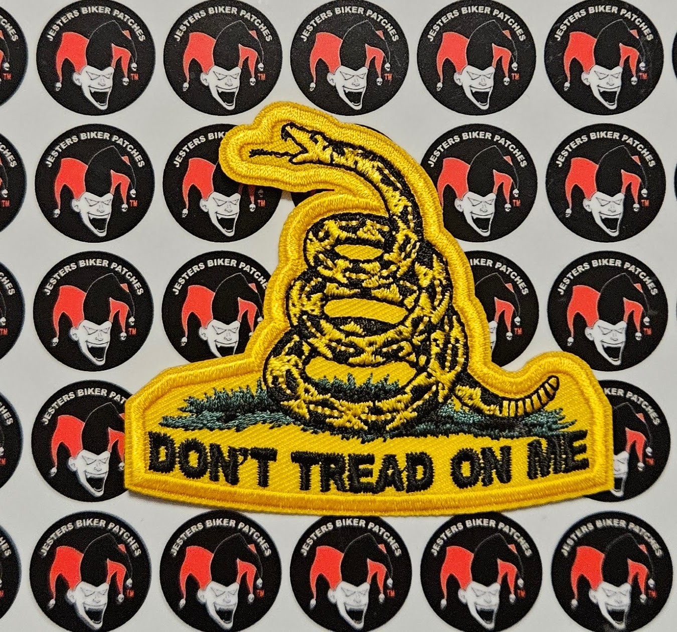 Don't Tread On Me Embroidered Patch FL012