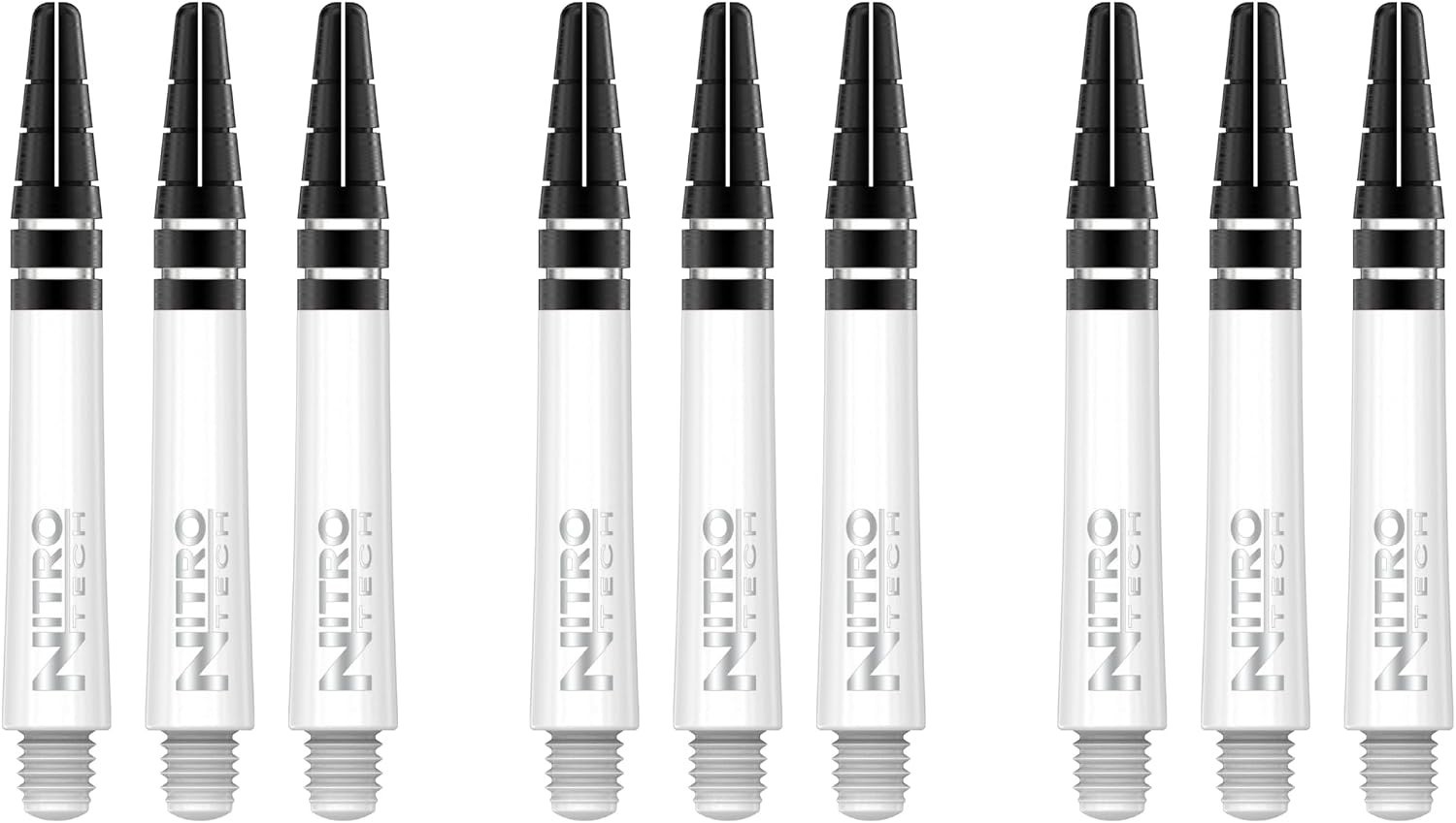 Nitrotech Short Stems - 3 Sets per Pack 9 Stems in Total