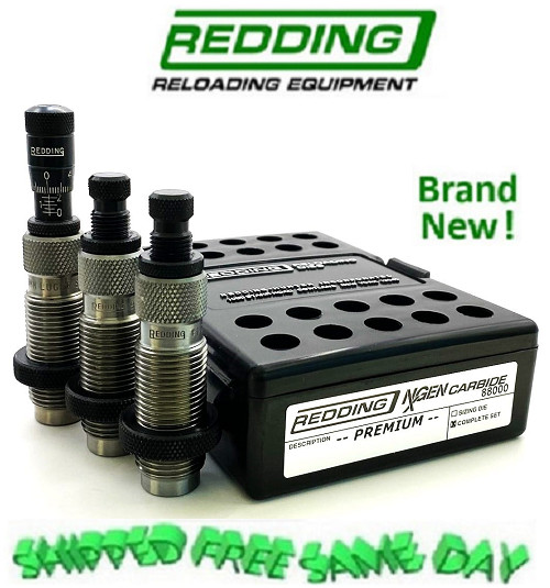 Redding NxGen Premium Handgun 3 Die Set for 38 Spec, 357 Mag NEW! # 66184