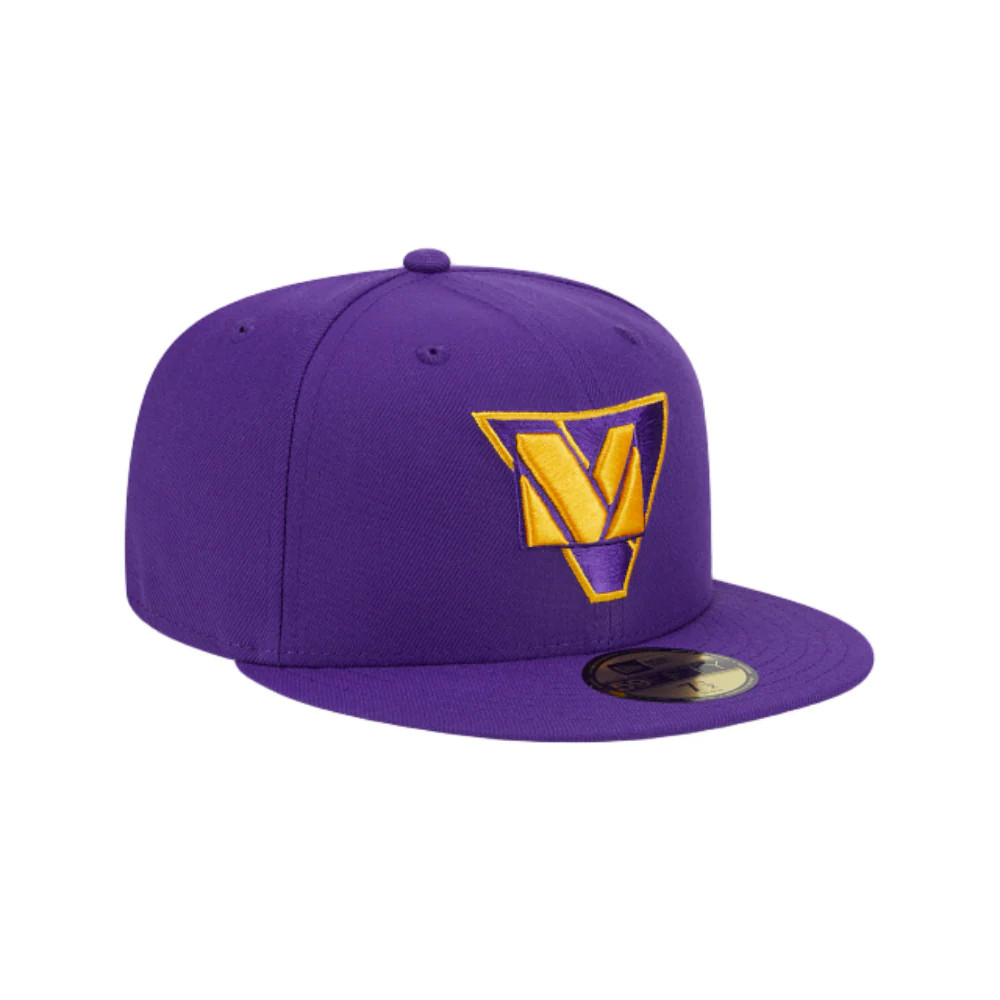 MINNESOTA VIKINGS 59FIFTY NEW ERA NFL PURPLE FITTED HAT