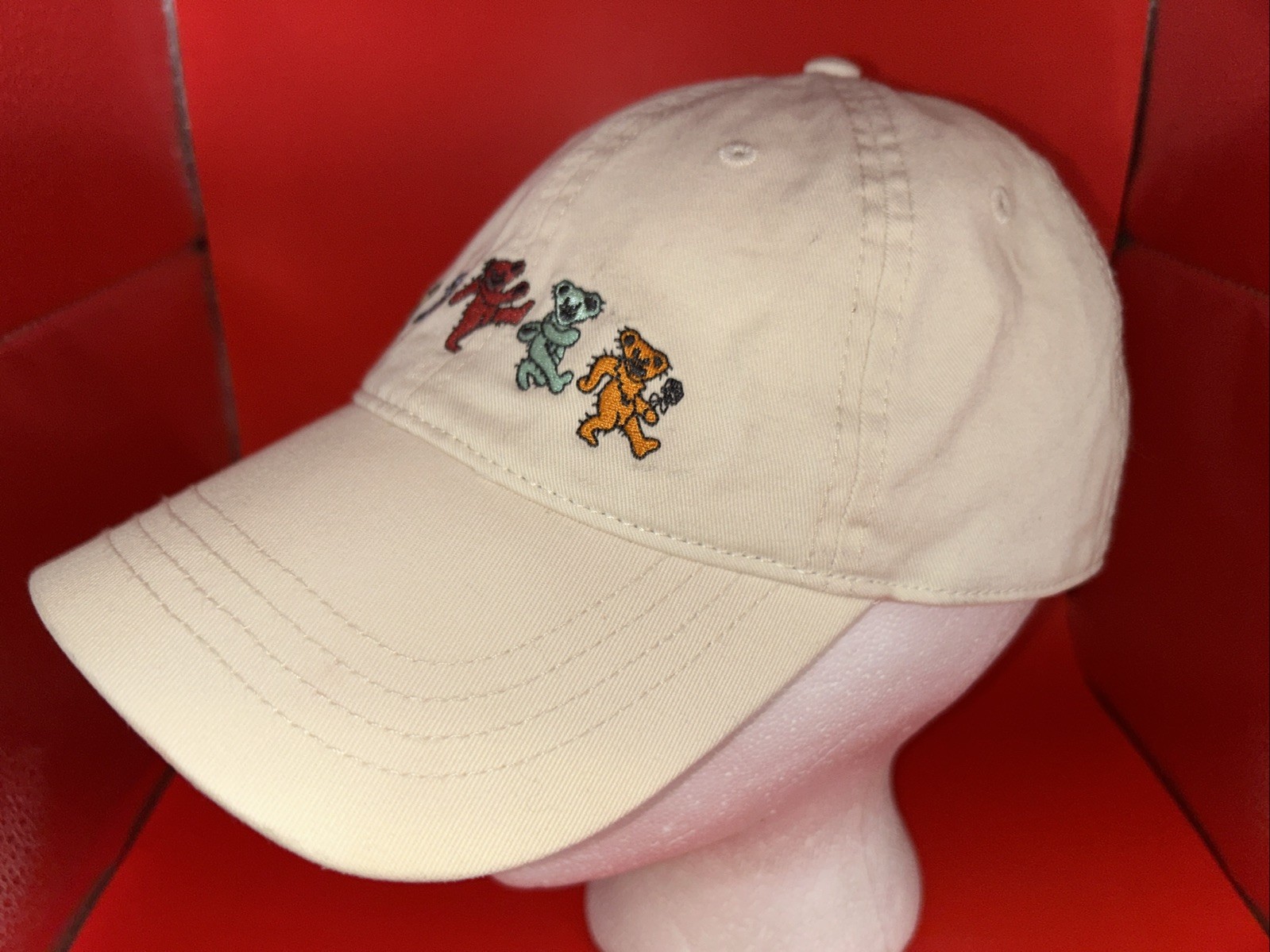 GRATEFUL DEAD Dancing Bears American Eagle Baseball Hat Cap Adjustable NWT