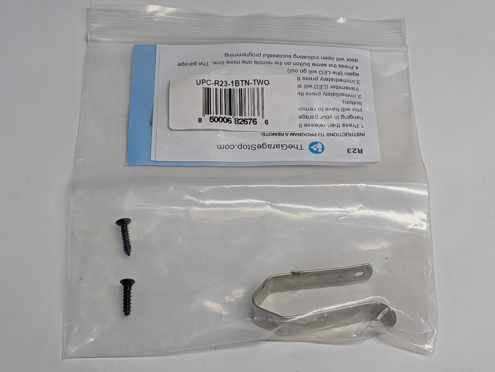TheGarageStop Garage Door Opener Remote Repair Visor Clip Replacement Part