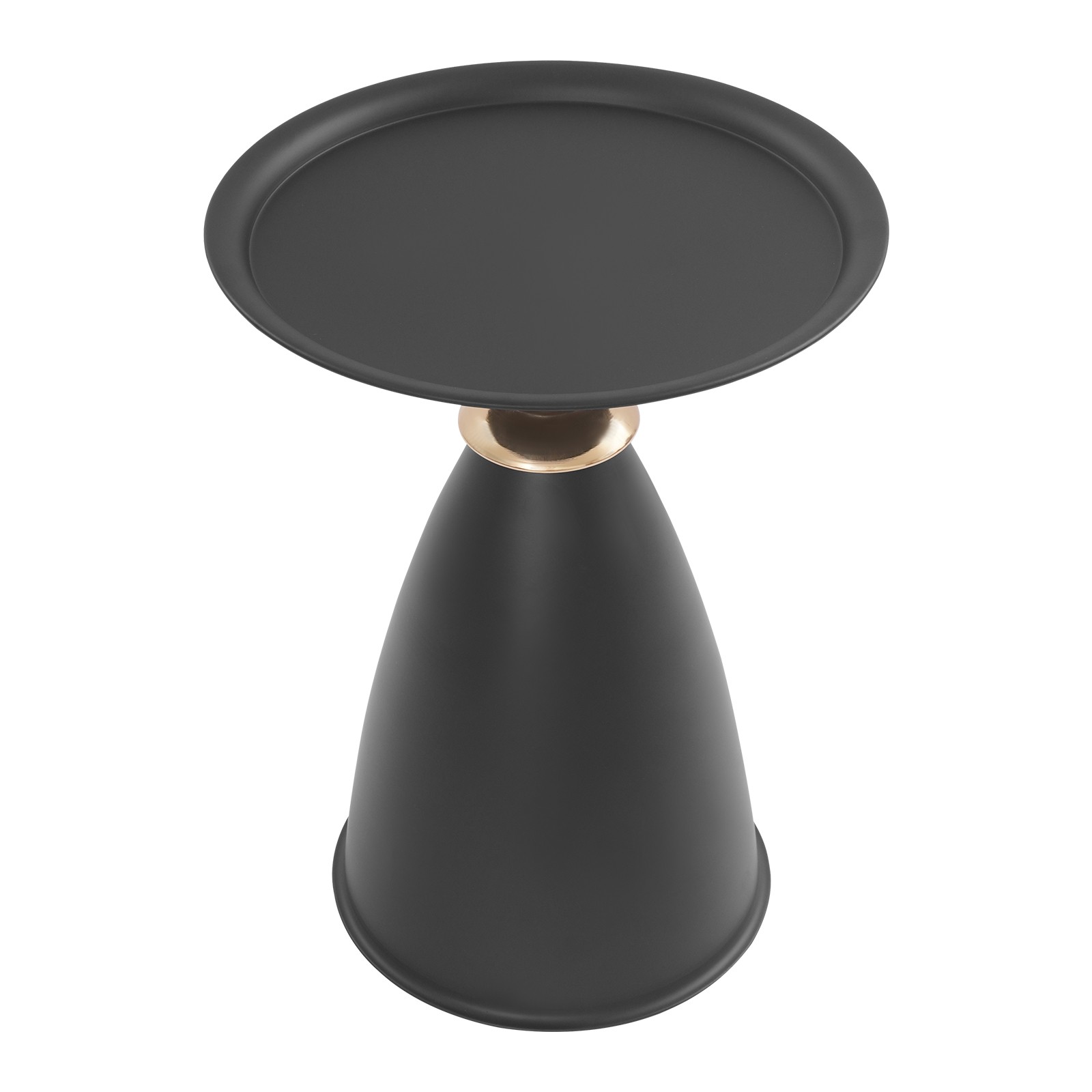 Small Round Side Table, Side Table for Small Spaces, Modern Couch End Table