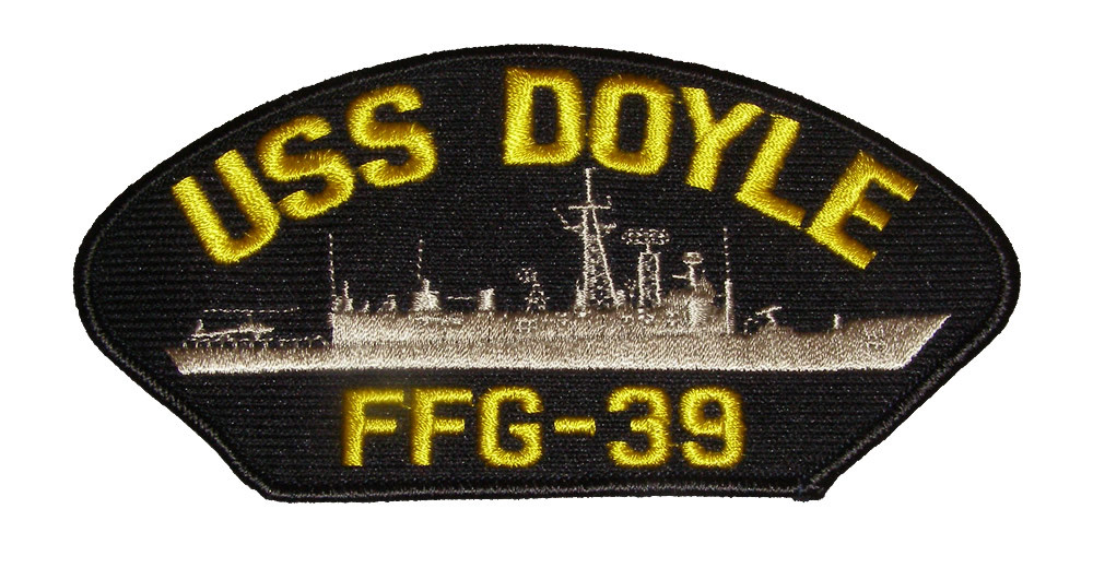 ++FIX++ USS DOYLE FFG-39 PATCH - Veteran Owned Business