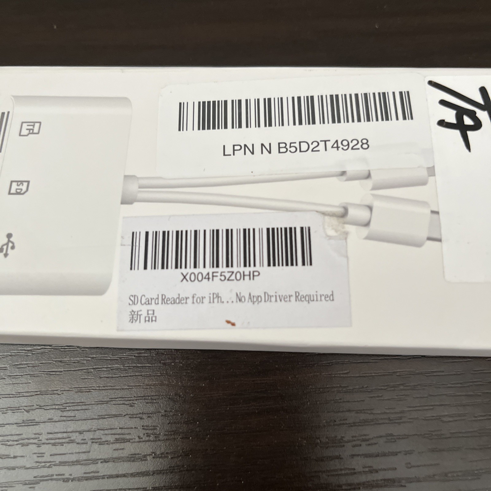 SD card reader for iPhone no App Driver Required