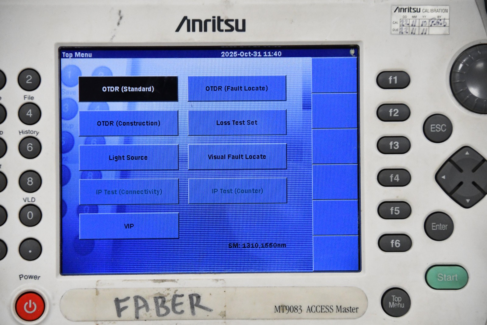Anritsu MT9083A1 SM OTDR