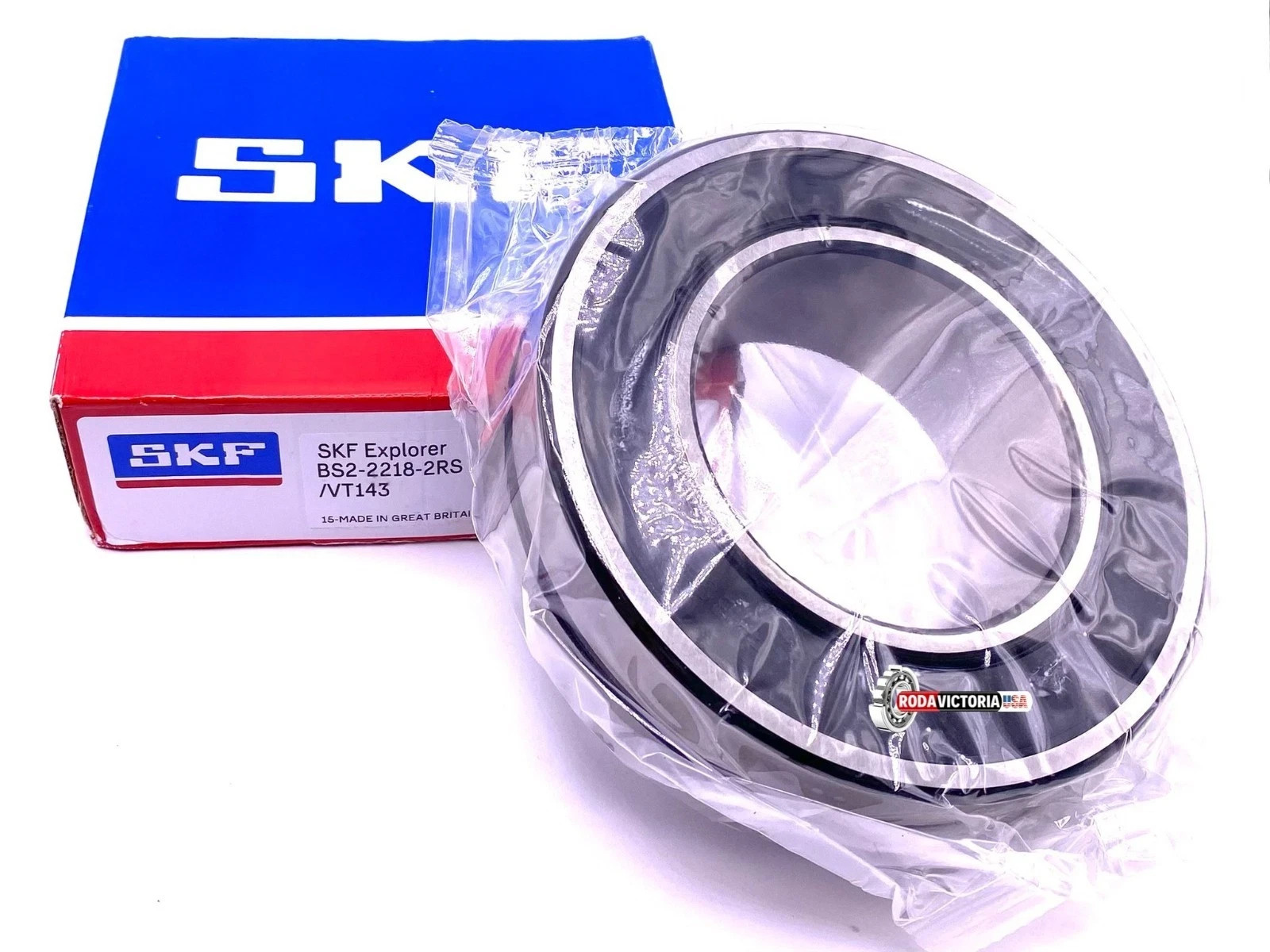 SKF BS2 2218 2RS VT143 Spherical Roller Bearing 90x160x48 mm