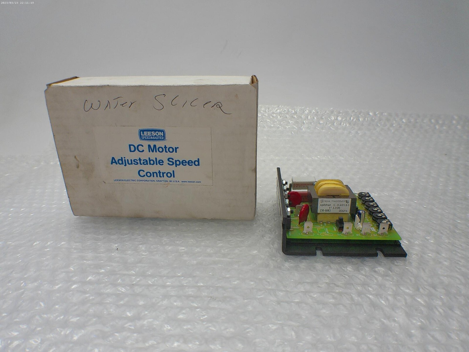 LEESON SPEEDMASTER 174311.00 SPEED CONTROL NSMP
