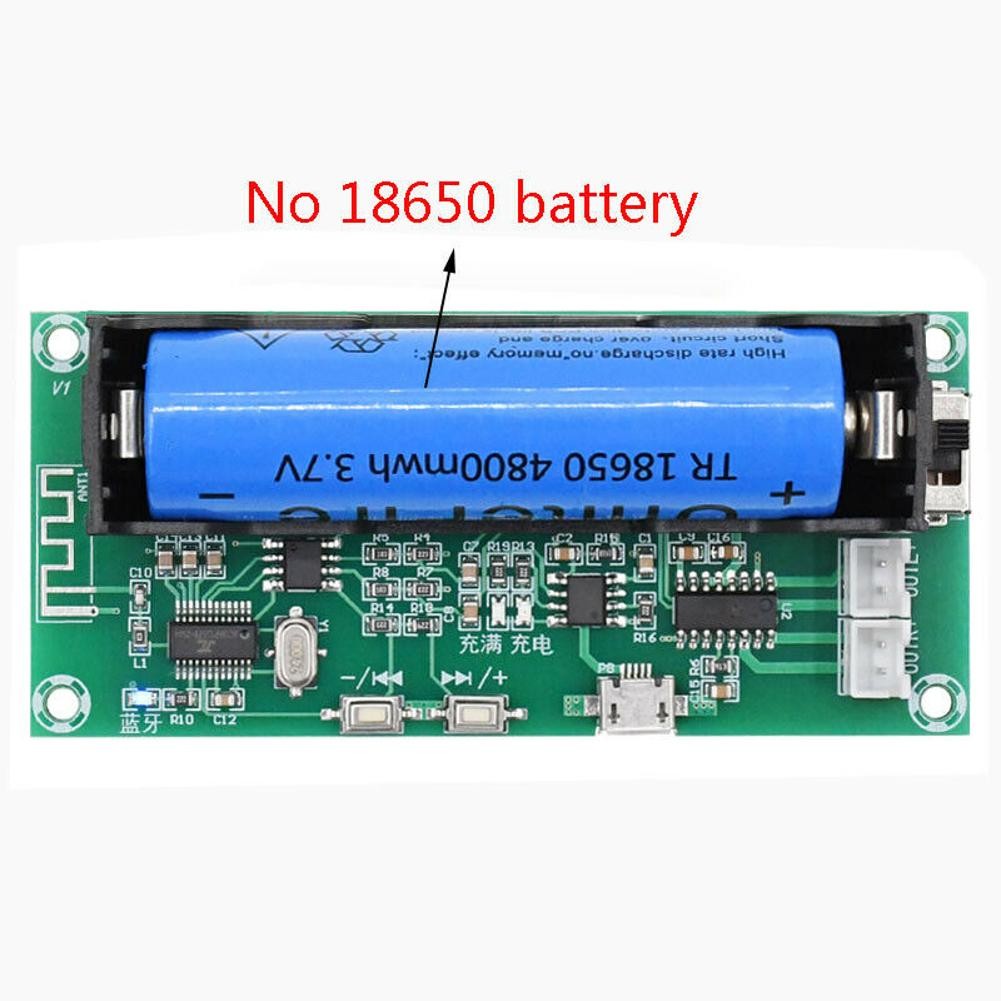 PAM8403 Digital Amplifier Board Bluetooth 5.0 Audio Module 2 Channel 2*3W DIY C