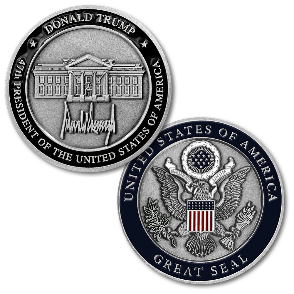 NEW Donald Trump 47th President of the United States Challenge Coin.