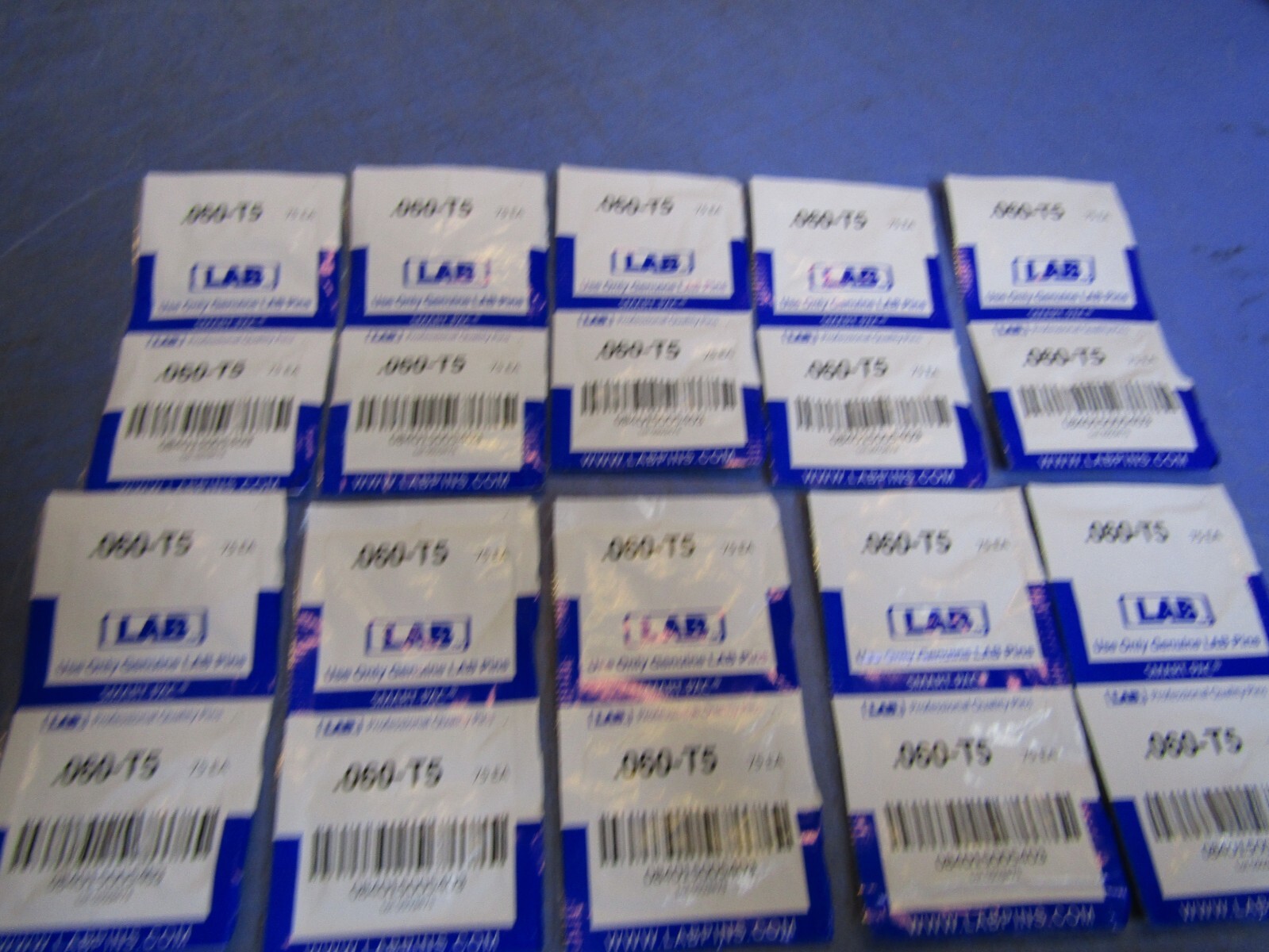 10 Packs LABPINS .060-T5 Top Pins each pack has 150 pins in them NEW Schlage Wei