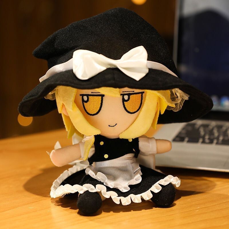 Touhou Project Fumo Fumo Kirisame Marisa 20cm Plush Doll Toy Gift Anime Plushie
