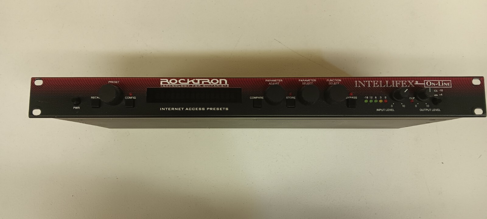Rocktron INTELLIFEX On-Line Guitar Effects Processor Rack