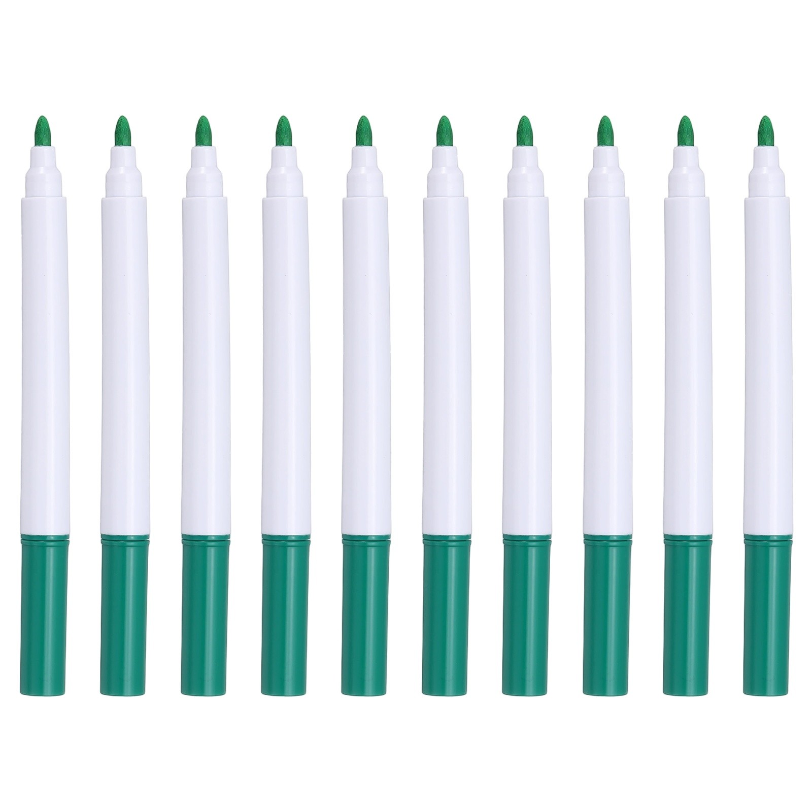Chalk Board Marker Pens, 10 Pcs Liquid Chalk Markers Erasable, Dark Green
