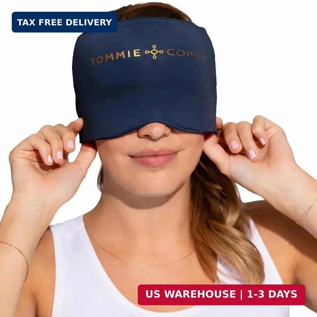 BetterICE Migraine Relief Cap - Cold Compression Head Wrap, Coolin