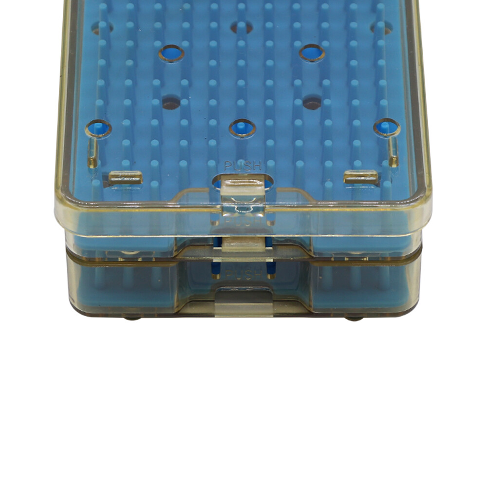 Double layer surgical box surgical tray sterilization case box with mat PPSU