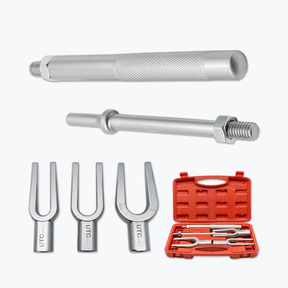5-Piece Ball Joint Separator Pickle Fork Tool Set Tie Rod Removal Tool
