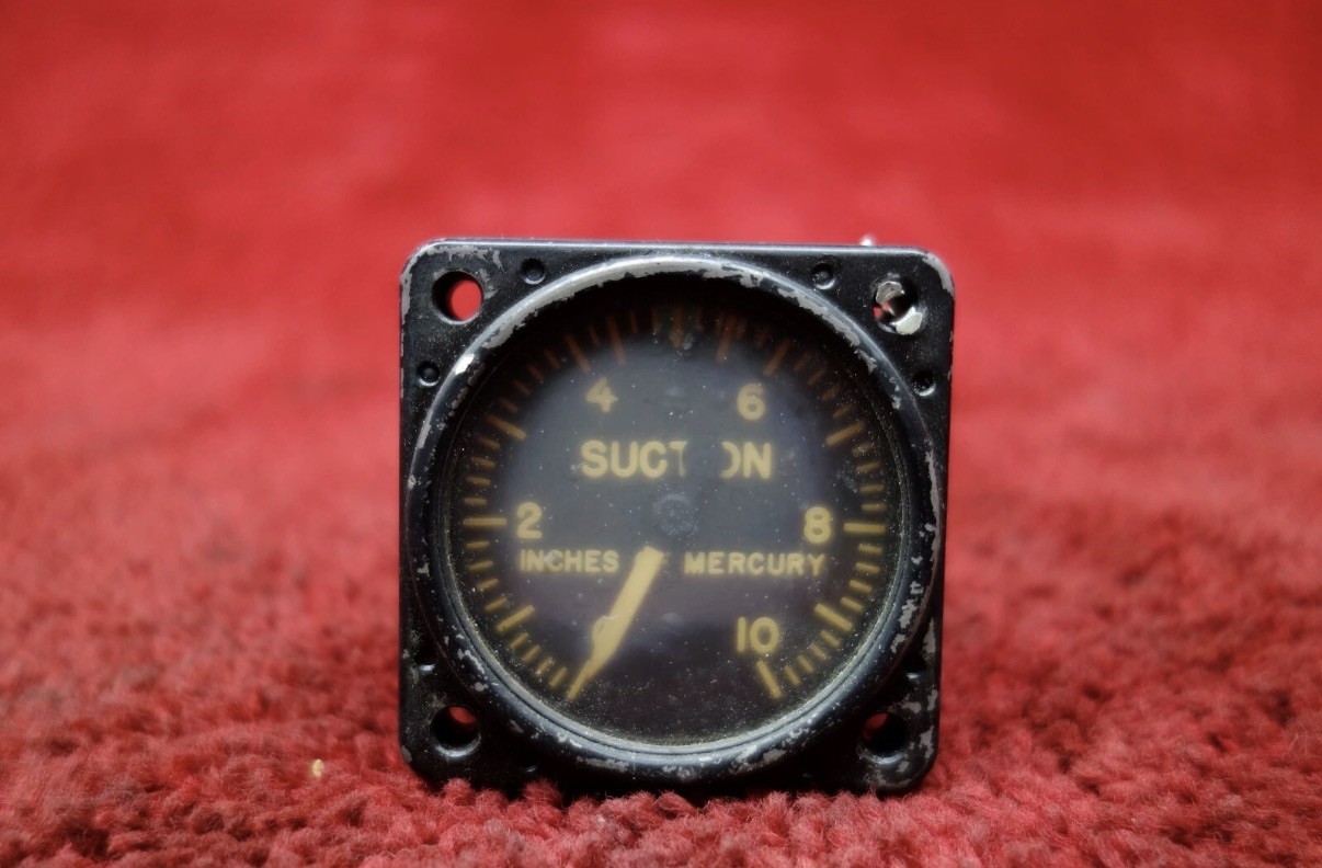 U.S. Gauges Suction Gauge PN AN5771-5A, AW1 7/8-21-AK, 50-384015