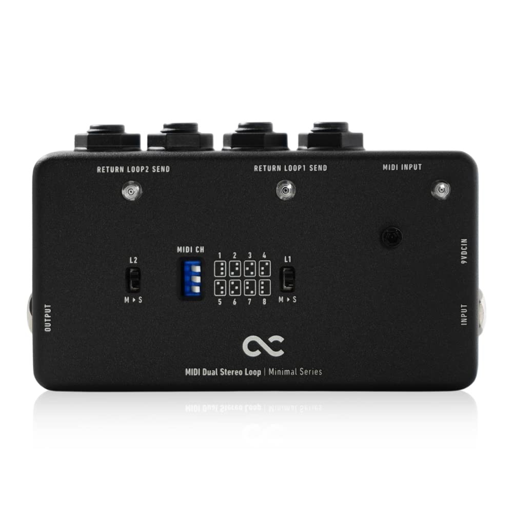 One Control Minimal Series MIDI Dual Stereo Loop Pedal Switcher Japan Import