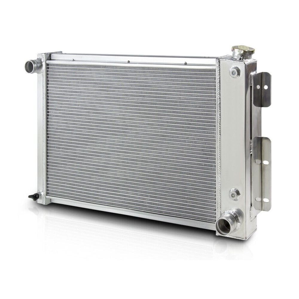 Aluminum Crossflow Radiator with Oil Cooler for Chevy Pontiac Firebird 1967-1969