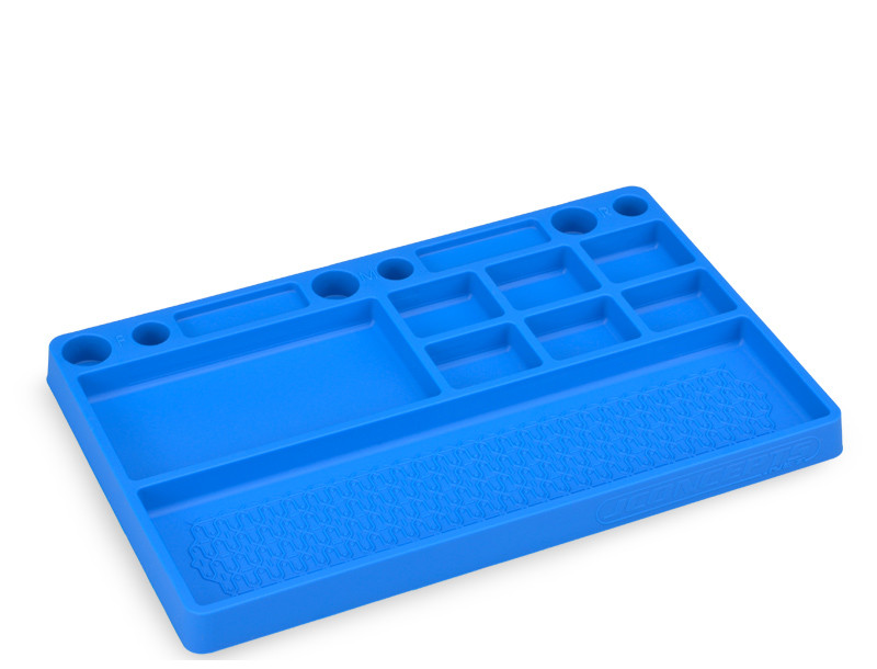 JCO25501 JConcepts Rubber Parts Tray (Blue)