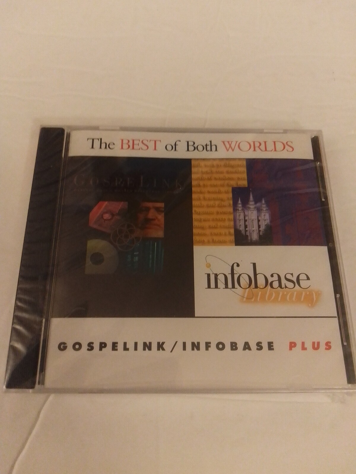 GospeLink Infobase Plus by Deseret Books CD-ROM For Windows PC Brand New Sealed