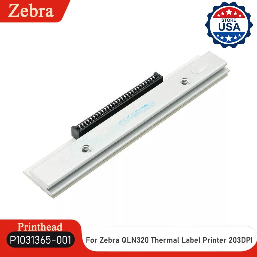 Genuine P1031365-001 PrintHead for Zebra QLN320 Thermal Label Printer 203DPI LOT