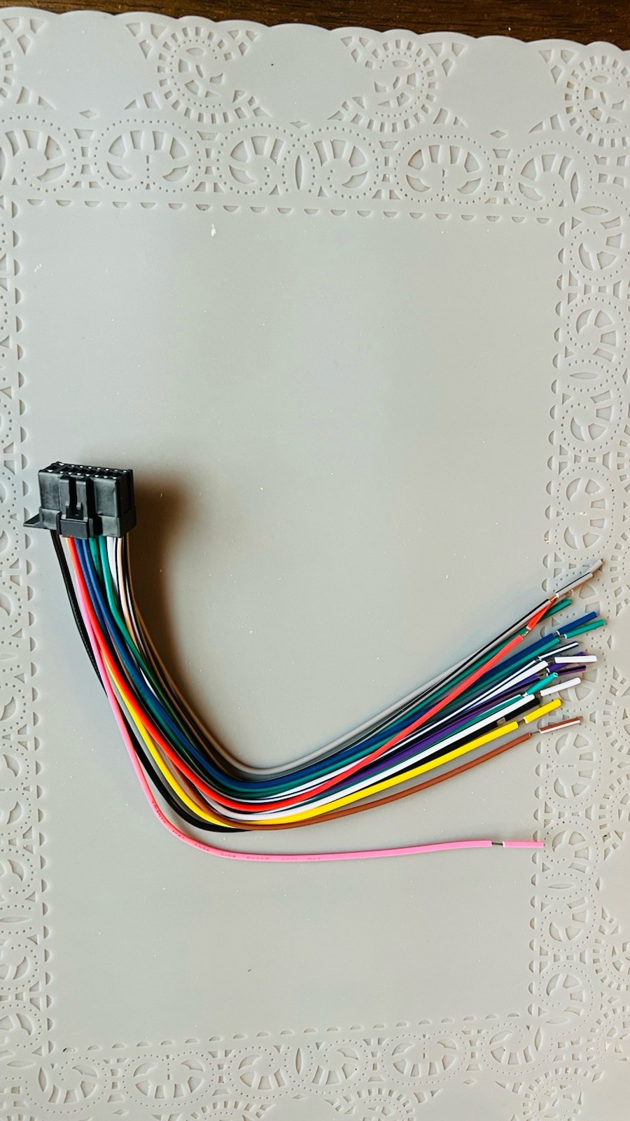 KENWOOD 16 Pin Wire Harness for KDC-BT375U, KDC-BT350U, KDC-BT378U, KDC-BT660U