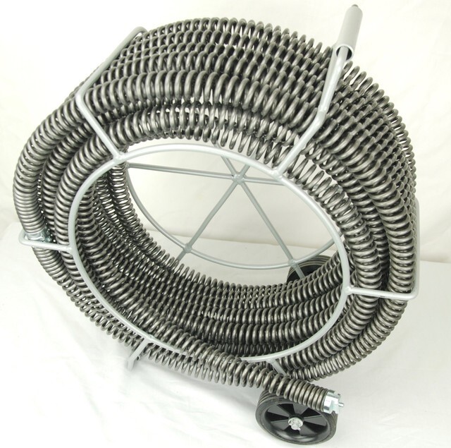 BLUEROCK ® 1-1/4" Sectional Drain Pipe Cleaning Snake fits RIDGID® K1500 62280