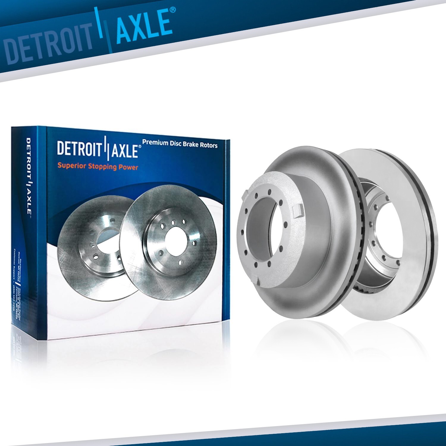 15.75 inch (400mm) Rear Disc Brake Rotors for Ford F-450 F-550 F-600 Super Duty