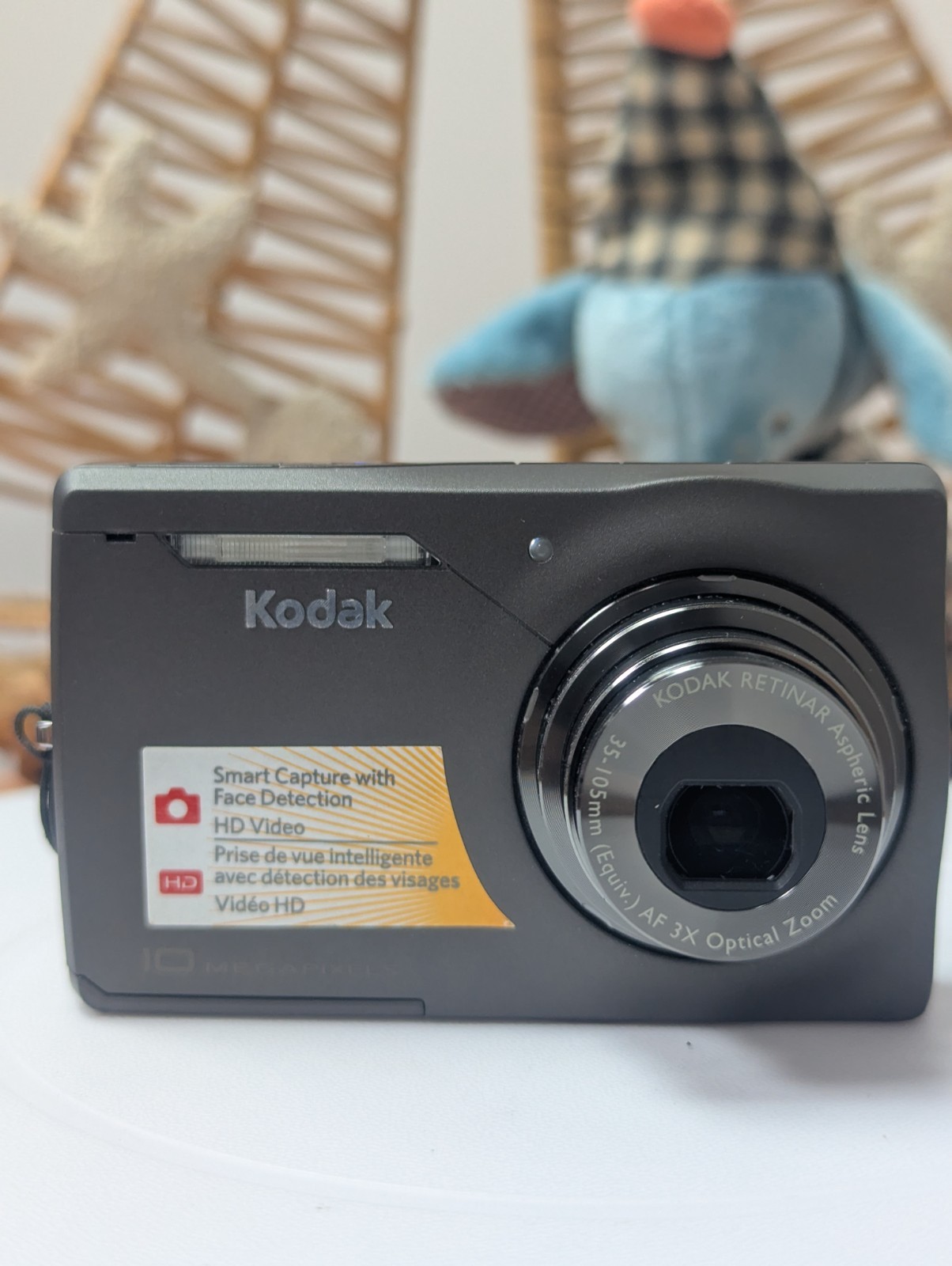 Kodak EasyShare M1033 Black 3.0" LCD 10MP CCD 3x Optical Zoom HD Digital Camera